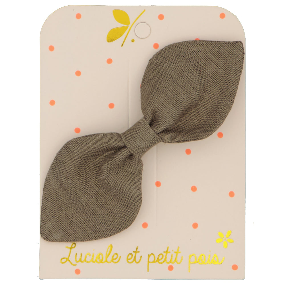 Barrette Cheveux Lapin De Pâques Pour Fille - Noeud En Tissu - Neuf