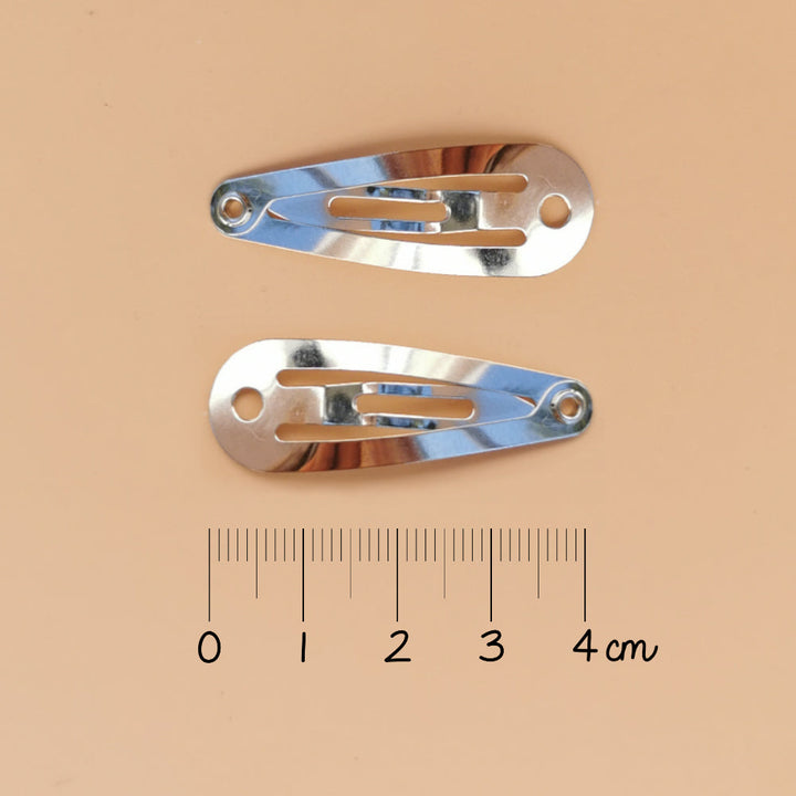 Lot De Barrettes 'clic-clac' Pour Cheveux - Multicolores - Neuf Avec étiquettes