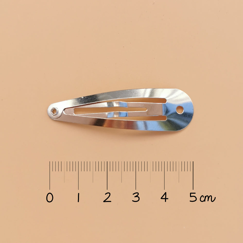 Lot De 4 Pinces à Cheveux Barrettes - 70mm - Couleurs Marron Et Bleu - Neuf Avec étiquettes